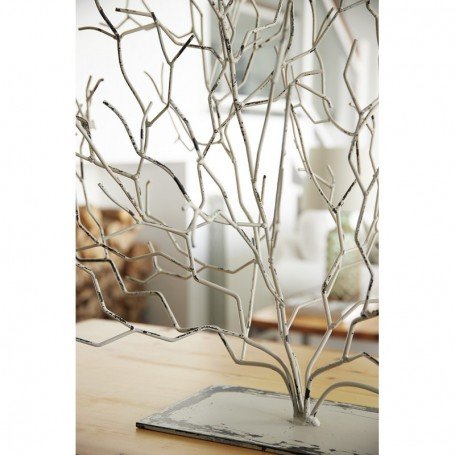 Figura decorativa coral marino en metal Figura decorativa coral marino en metal