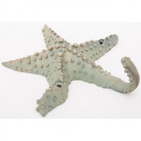 Perchero colgador estrella de mar de pared