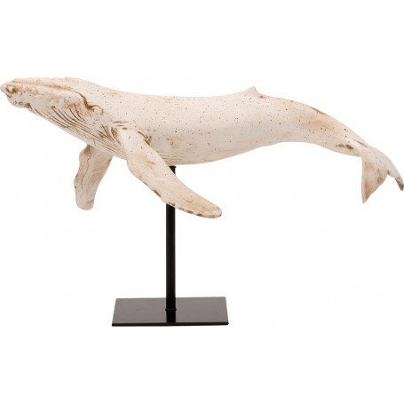 ballena con base en metal ballena con base en metal