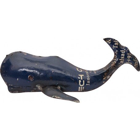BALLENA EN CHAPA DE HIERRO