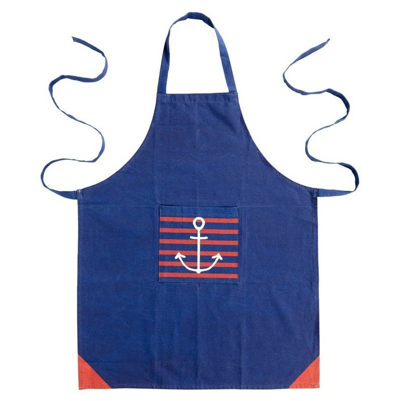 delantal náutico cocina