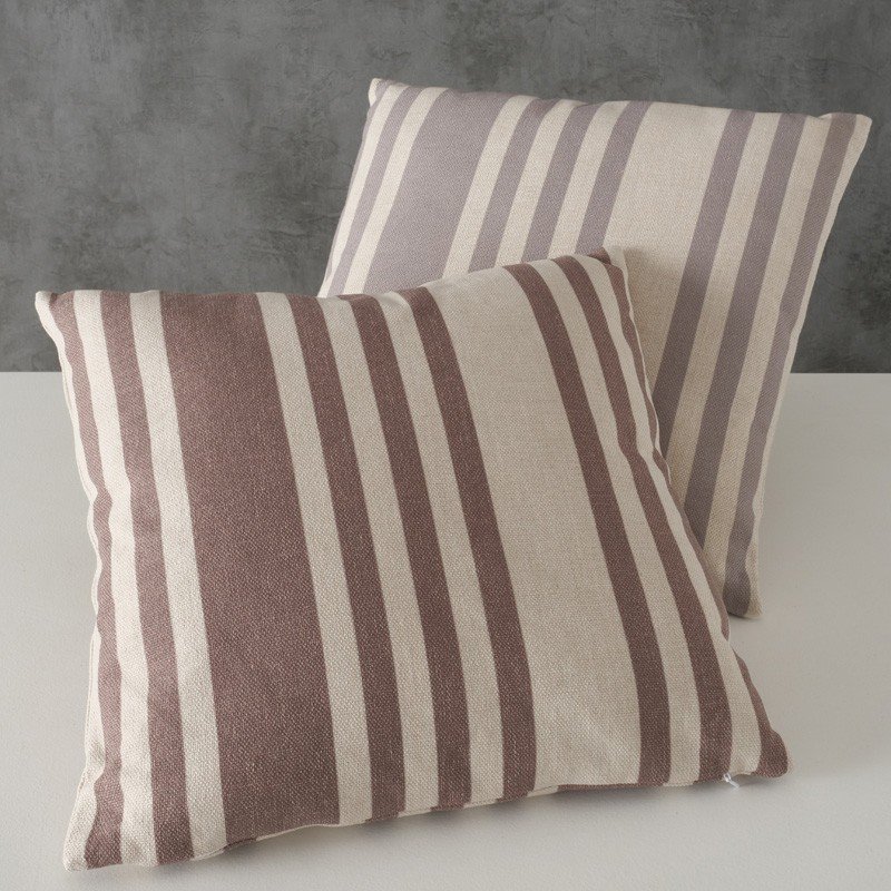 Almohada decorativa náutica a rayas 