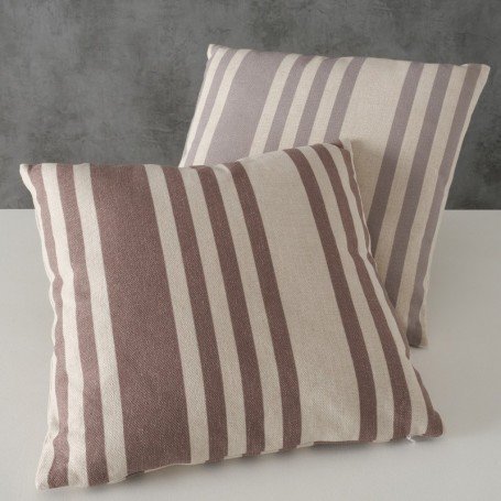 Almohada decorativa náutica a rayas 