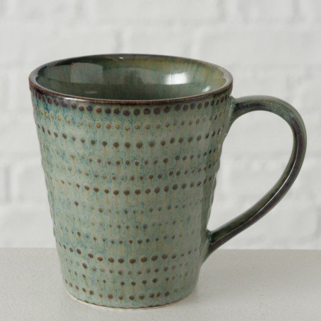 Mug decorativo erizo de mar porcelana