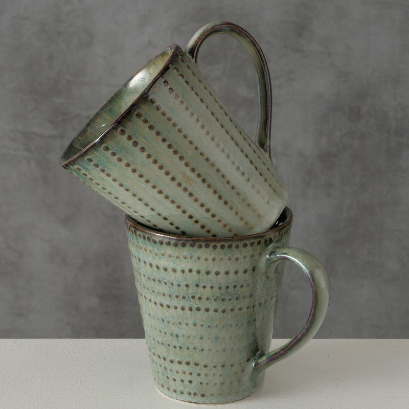 Mug marino en porcelana esmaltada