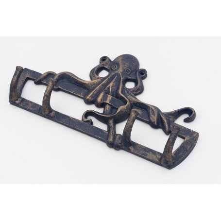 Perchero náutico decorativo de metal