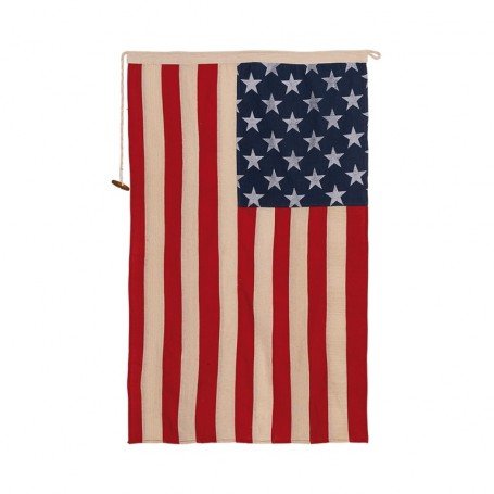 Bandera náutica USA decoración algodón