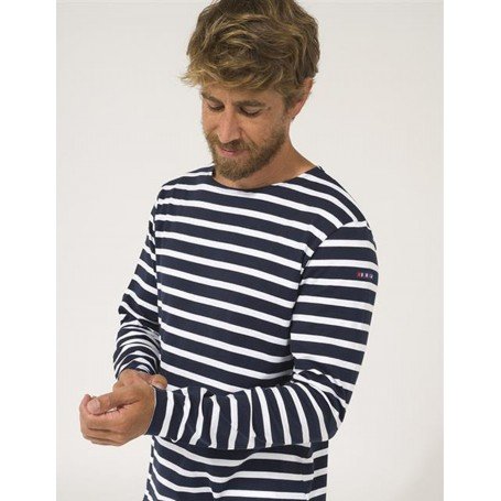 Camiseta marsellesa náutica de hombre