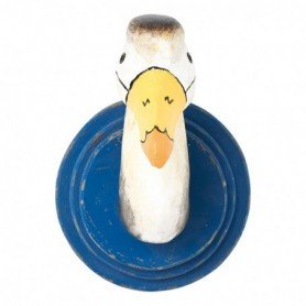 Perchero de madera colgador pájaro 2