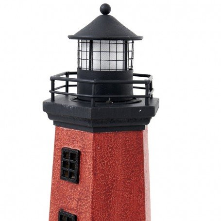 Faro marino en resina con luz eléctrica