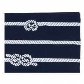 Manta reversible con nudos marineros 2