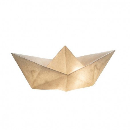Lámpara en forma barco de papel 
