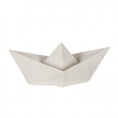 Lámpara en forma barco de papel 