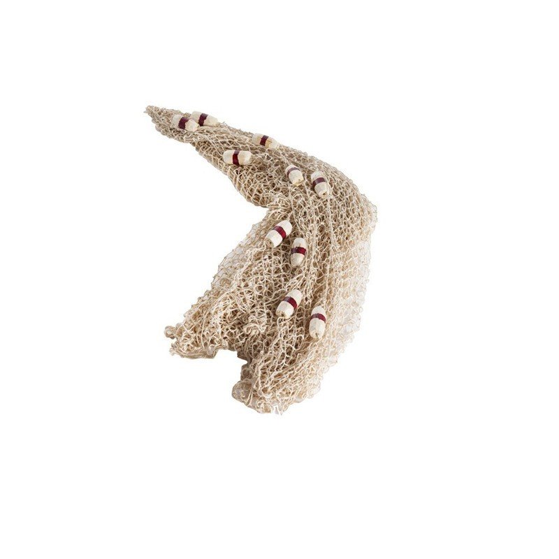 Red de pesca para decoración marinera