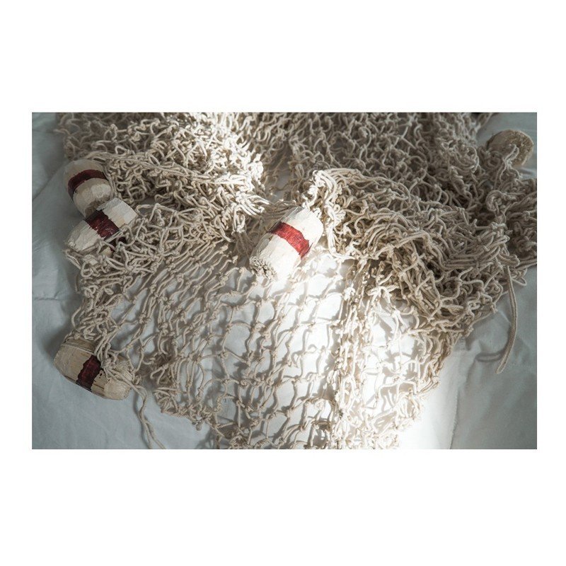 Red de pesca para decoración marinera