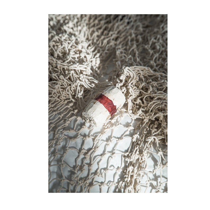 Red de pesca para decoración marinera