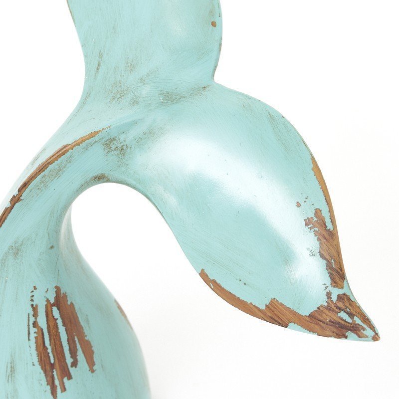 Cola de ballena figura en resina