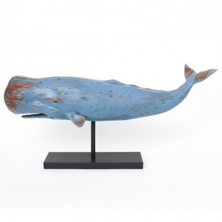 Figura cachalote marino en resina