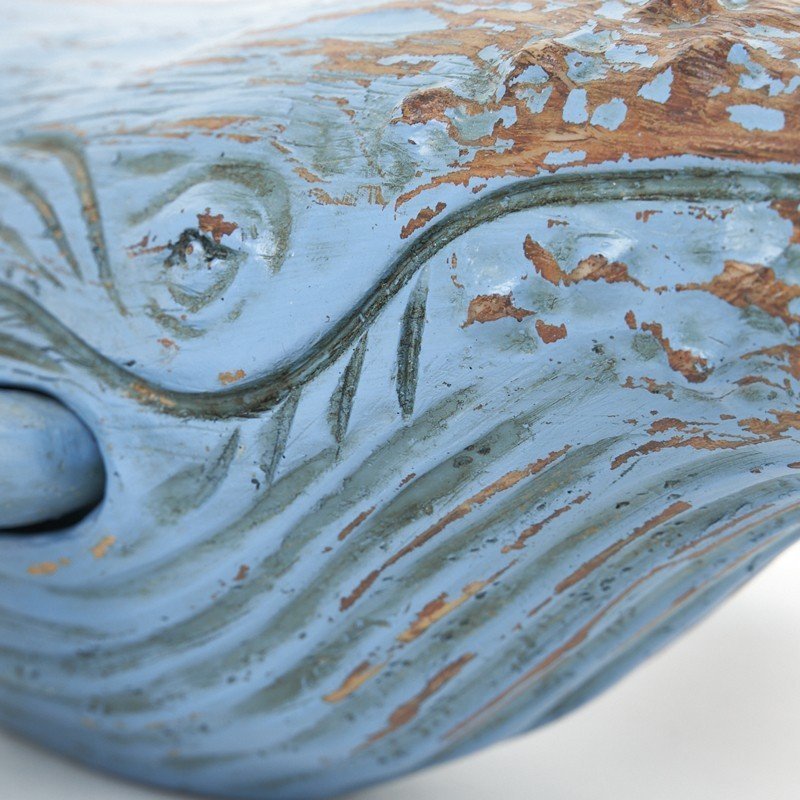 Ballena náutica de mesa en resina