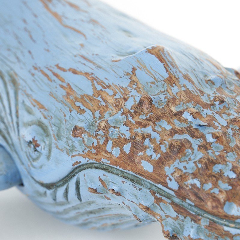 Ballena de mar decorativa en resina