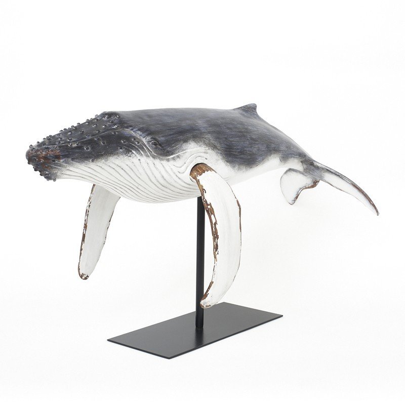 Ballena marinera figura decoración