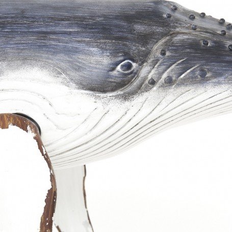 Figura resina ballena con base Figura resina ballena con base