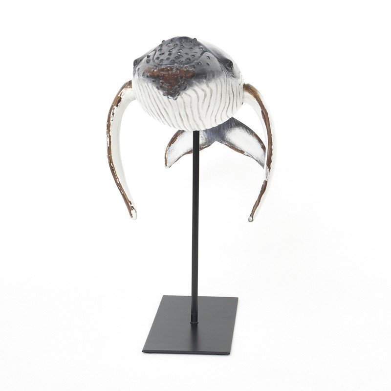 Ballena de mar resina y madera