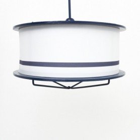 Lámpara de techo pantalla redonda 2