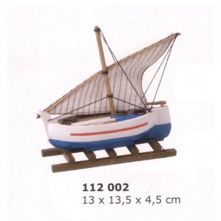 MAQUETA NAVAL DE VELA LATINA LLAGUT