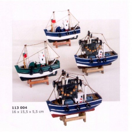 BARCO PESQUERO EN MINIATURA MARINERA