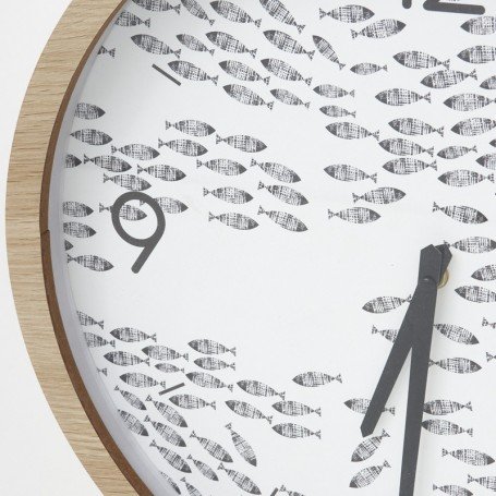 Reloj de pared peces decorativos