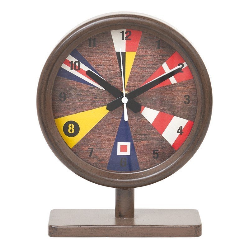 Reloj banderas código internacional de navegación