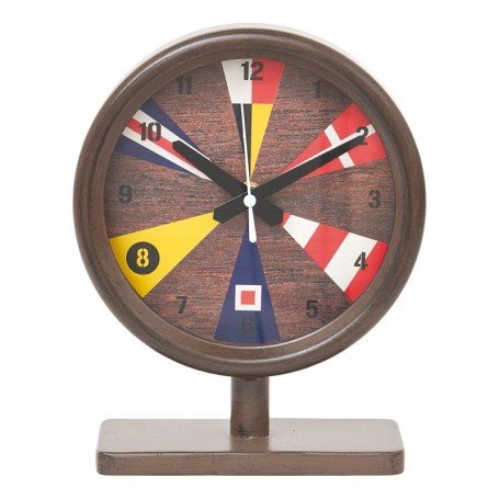 Reloj banderas código internacional de navegación