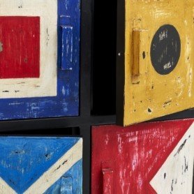 Armario náutico con banderas 2