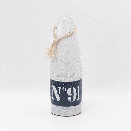 Botella boya marinera decorativa