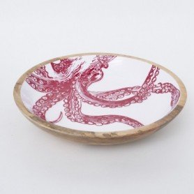 Bol de mesa con pulpo marino 2