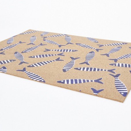 Set salvamanteles de mesa con peces