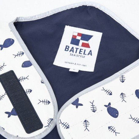 Capa marinera de mascota impermeable