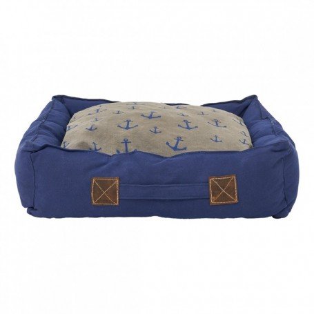 Cama de mascotas en suave polyester