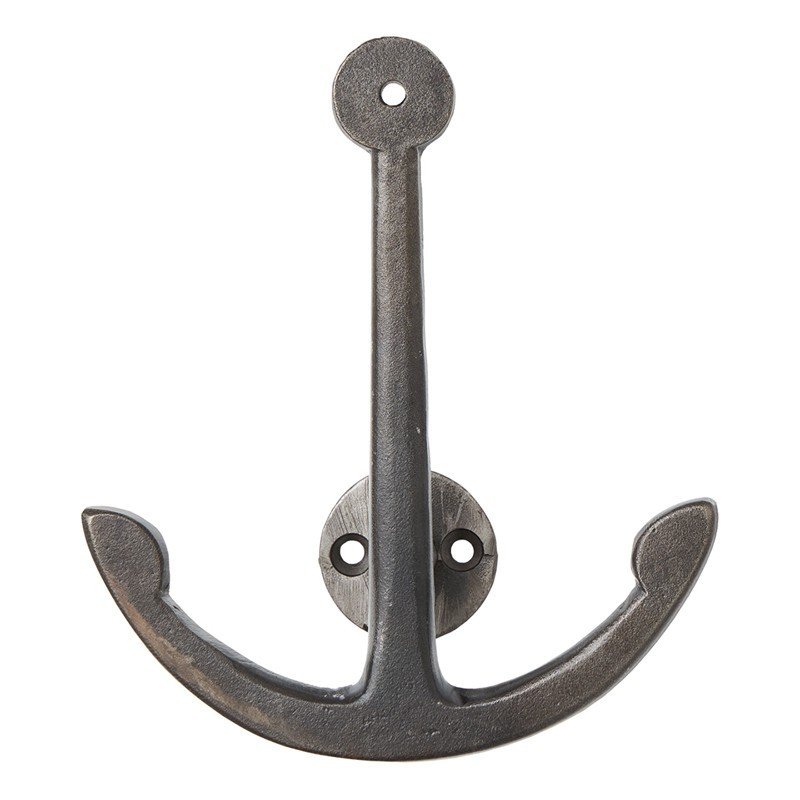 Colgador individual ancla en metal