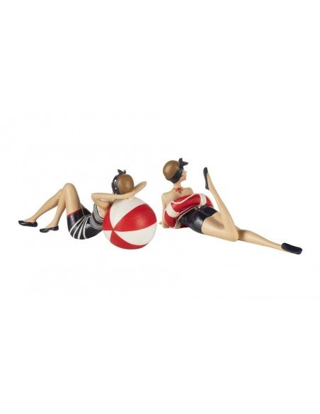Figura de bañista náuticas