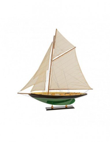 Maqueta de velero de competencia 