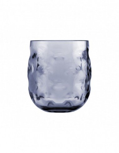 Vaso de agua azul