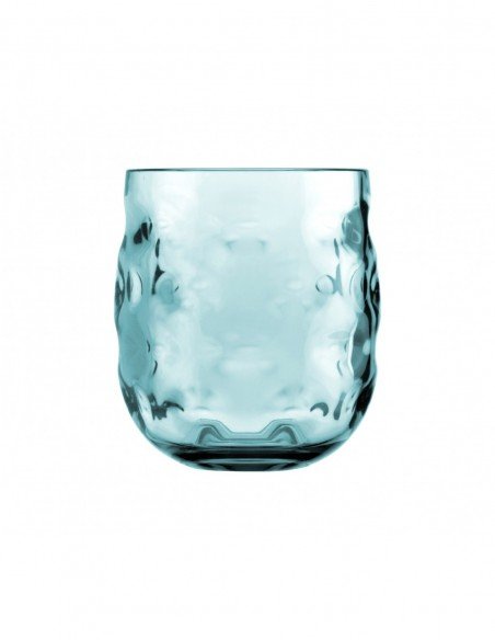 Vaso de agua cristalino celeste Vaso de agua cristalino celeste