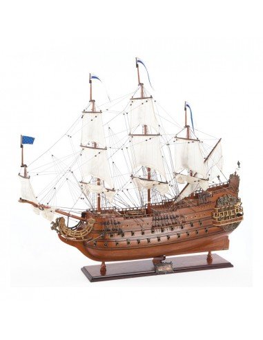 Maqueta de galeón del buque francés le Soleil Royal