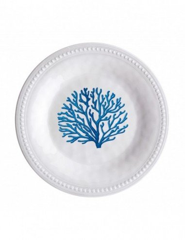 Plato de postre coral Harmony