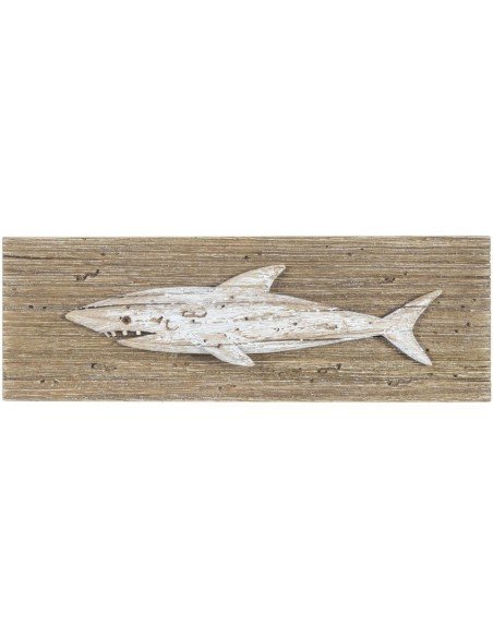 Madera con tiburón para pared Madera con tiburón para pared