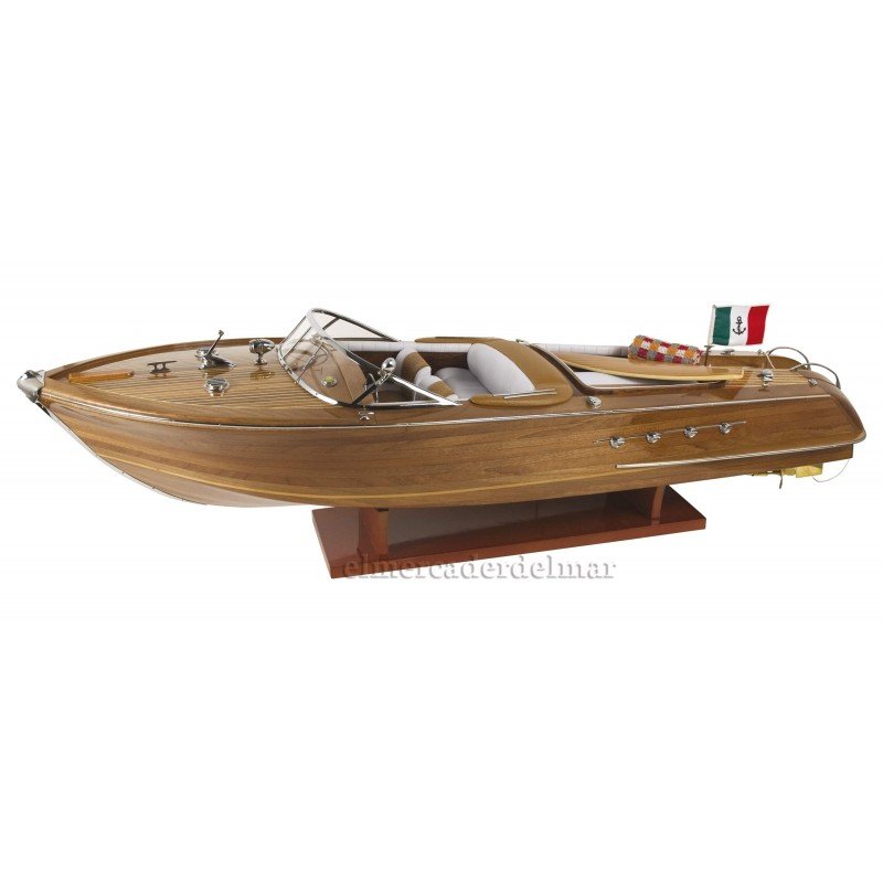 Maqueta naval lancha a motor
