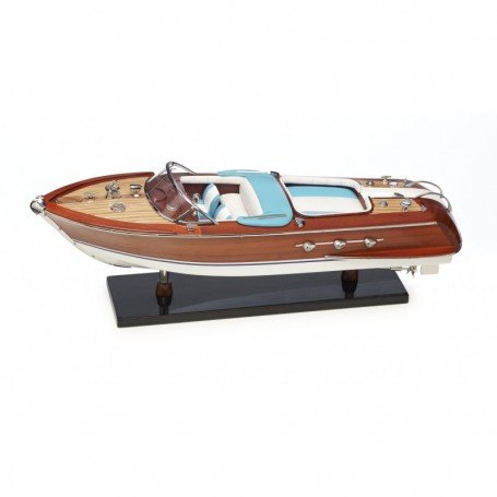 Maqueta naval de lancha motora